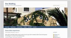 Desktop Screenshot of blablog.de